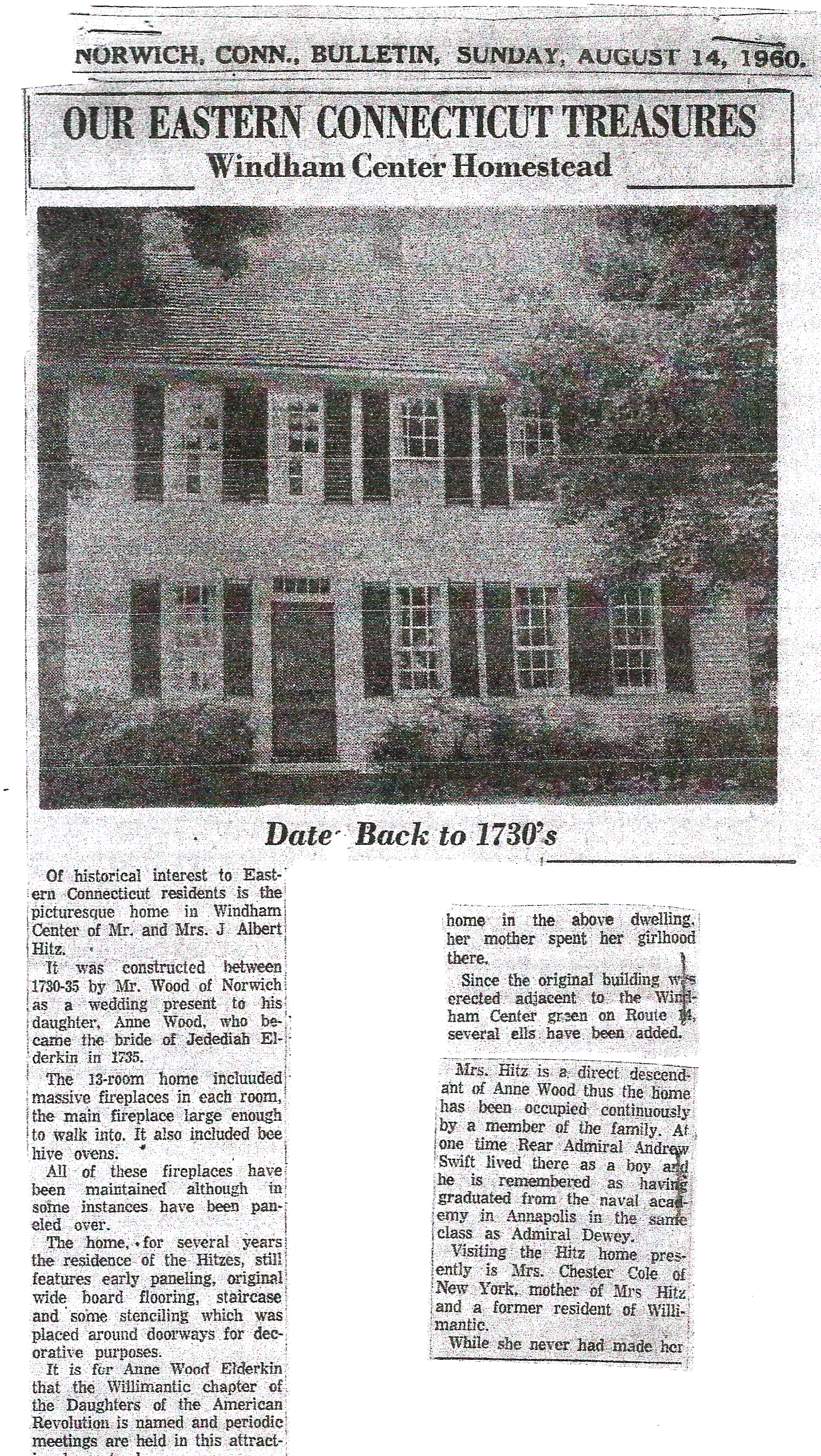 Norwich Bulletin1960